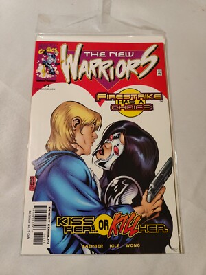 The New Warriors 7  2000 FIRESTRIKE Kiss Or Kill Marvel Comic NM
