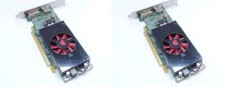 2x Dell AMD Radeon HD 8570 1GB DDR3 DVI  DP PCIe x16 Video Graphics Card 08HW0R