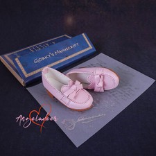 1/4 1/3 BJD Doll Classical Student Shoes Matte PU Leather Uniform Shoes 5 Colors