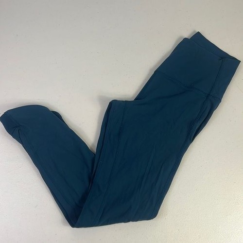 Bas de maillot de bain bleu sarcelle foncé échancré taille haute