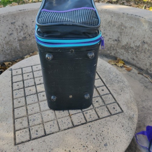Vintage Ogio Original Locker Bag | Teal Purple Pink with Shoulder Strap - Picture 12 of 12