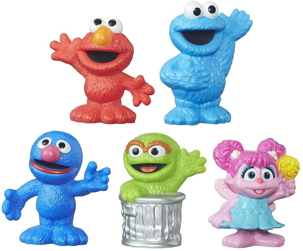 Sesame Street Friends Cute and Collectible Figurines Elmo Ca