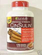 trunature ADVANCED STRENGTH CINSULIN 170 Capsules 
