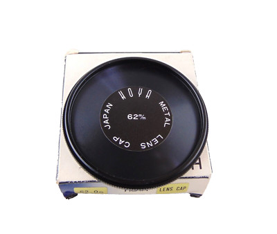 New in Box Hoya Front Lens Cap 62mm - Metal Screw-in FREE USA SHIPPING