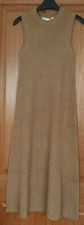 ZARA  Brown Camel Knit Long Dress BNWT SIZE S