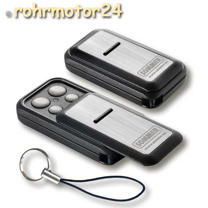 Sommer Slider S10305 TX40-868-4 Handheld Transmitter for Garage Door Remote Control 868.8 MHz 868.95 MHz for Base and Pro Door Drive