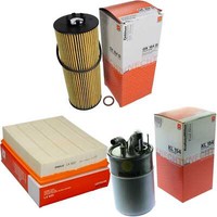Mahle / Knecht Kraftstofffilter KL 154 Luftfilter LX 622 ÖLfilter OX 164D