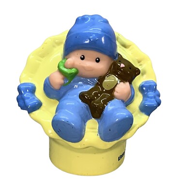 Fisher Price Little People Happy Home Infant Baby Boy Replacement Figure 2008