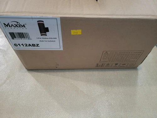 Maxim Lighting 6112ABZ Lightray-Two Light Wall Sconce in Modern style. - Picture 3 of 5