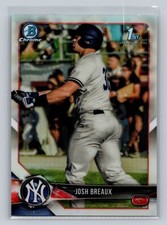 2018 Bowman Draft #BDC-57 Josh Breaux Chrome Refractors