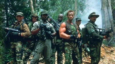 1987 Predator Movie Poster 11X17 Arnold Schwarzenegger Dutch Carl Weathers  