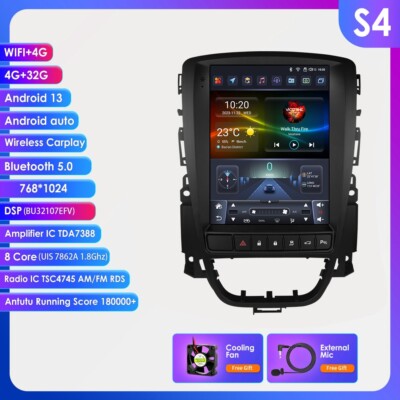 9.7'' Tesla Stil 4G LTE Autoradio Für Opel Astra J Vauxhall Buick Verano 2009-15