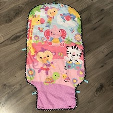 Fisher Price Kick and Play Piano Crib Toy Mat Replacement For Baby Gym Pink