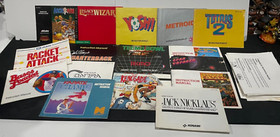 Nintendo NES Manual Insert Lot- Yoshi, Tetris 2, Metroid, Renegade
