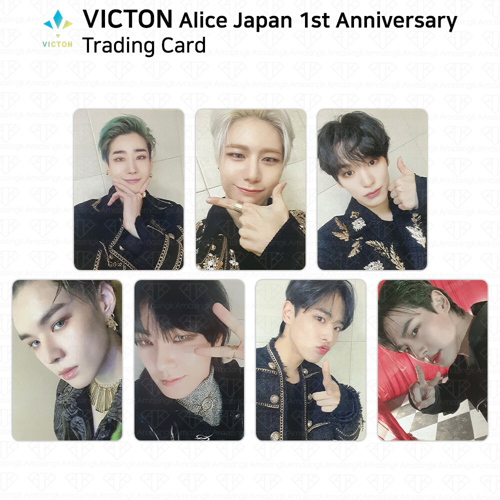 Victon Alice Japan 1st Anniversary Trading Card Photocard KPOP K