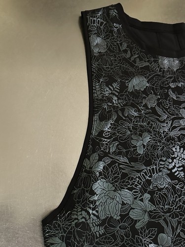 Lululemon Tank Top Donna 10 Muscoli Love Shine Nero Iridescente Foil Floreale - Foto 8 di 20