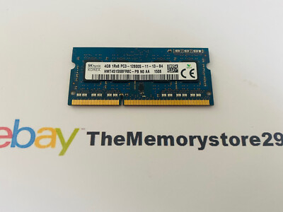 1 x 4GB Stick DDR3 PC3-12800 Arbeitsspeicher SODIMM Ram Upgrade