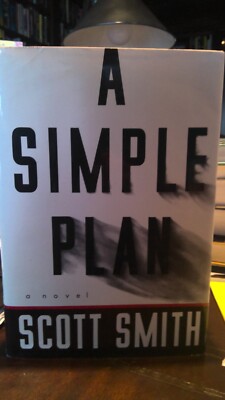 A Simple Plan - Scott Smith - 1993 Knopf HCDJ First Edition 1st printing