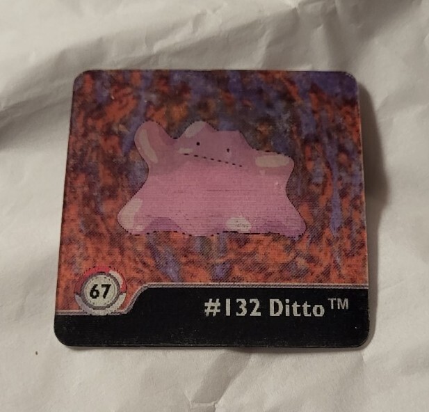 Vintage Rare 90s Lenticular 3D Ditto Action Flipz Series One Artbox Pokemon Card - Picture 8 of 12
