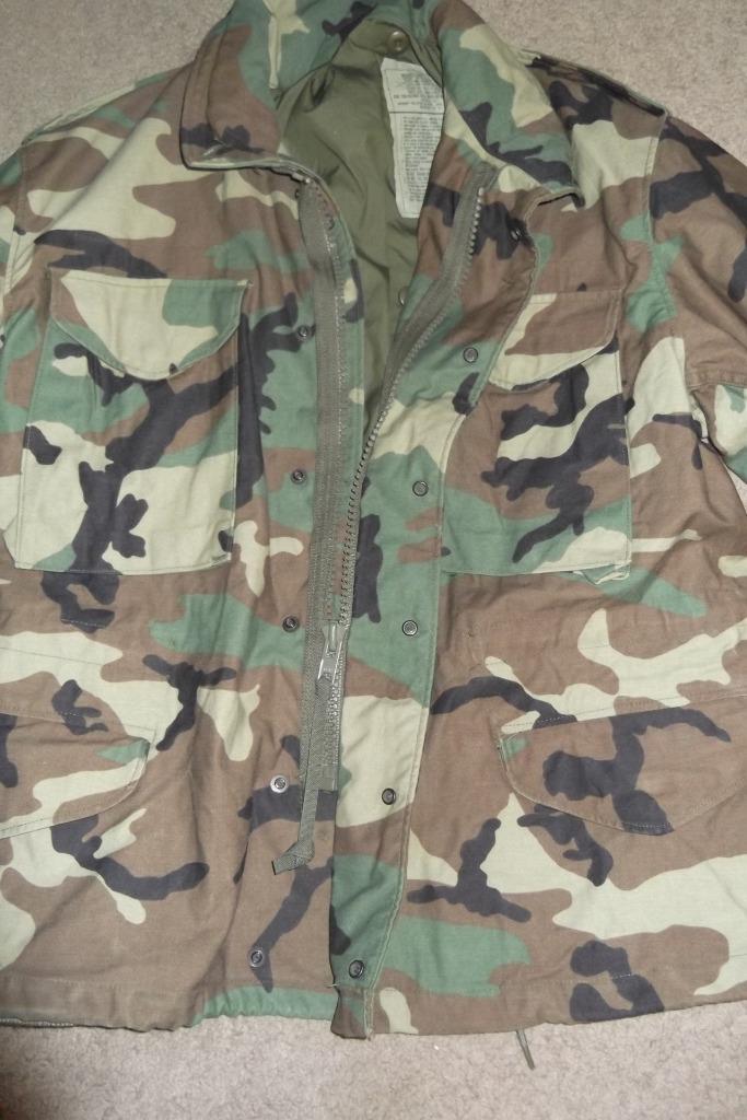 Military BDU Medium X-Short Field Jacket Camouflage US Army