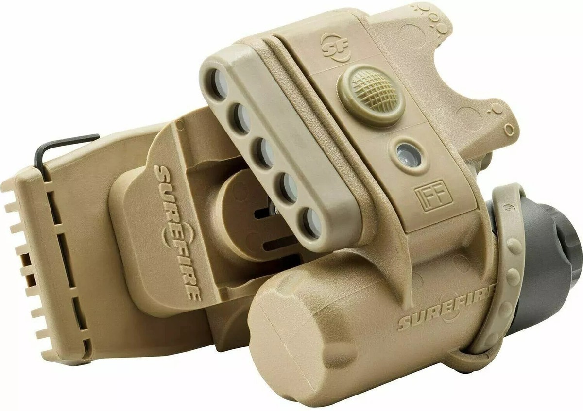 SureFire HL1-A-TN Helmet Light, with Blue, White & Infrared LEDs