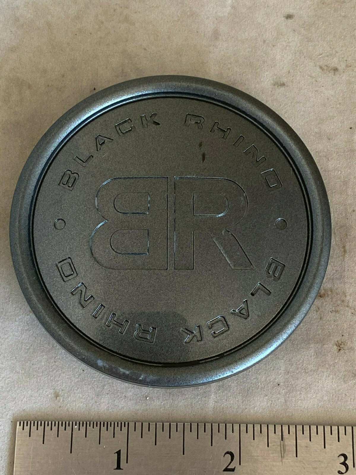 BR Black Rhino Gunmetal Custom Wheels Wheel Rim Hub Cover Center Cap M-1053 GM05-image