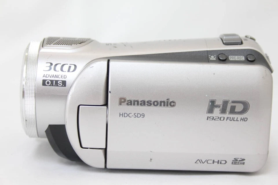 Panasonic HDC-SD9 Digital HD Vision Video Camera Silver Leica Lens Used - Image 2 of 4