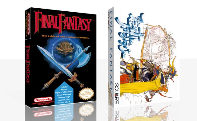 - Final Fantasy NES Replacement Spare Game Case Box + Cover Art Only - Final Fantasy NES Replacement Spare Game Case Box + Cover Art Only