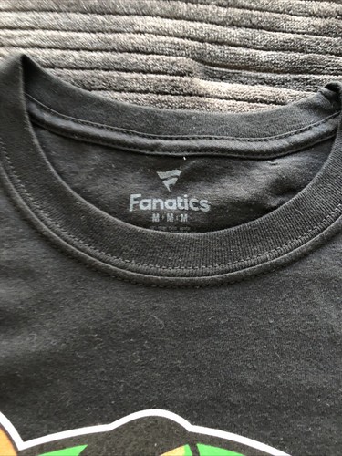 Boston Celtics Fanatics Black T-Shirt Lucky Medium Brand New  - Picture 5 of 7