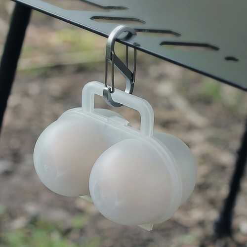 Eierbox mit 2 Gittern, Anti-Fall-Eierbehälter, Eierhalter für Camping, Picknick - Bild 5 von 12