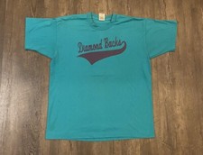VTG Diamond Backs Men's T-Shirt Size XL Single Stich Graphic Print Made In USA