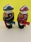 Numbered Hand-Painted 2 Nutcracker Ornaments Rare Detailed Soldiers Collect Chri — photo 4