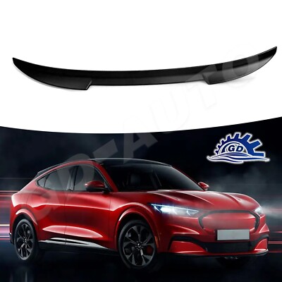 For 2021-2024 Mustang Mach-E Rear Trunk Spoiler Wing Accessories (Matte Black)