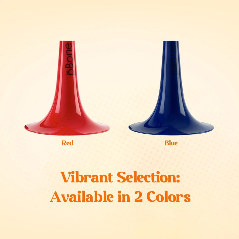 Mini trombón de plástico para niños - Boquilla y bolsa de transporte - Ligero Versati... Foto 3 de 4