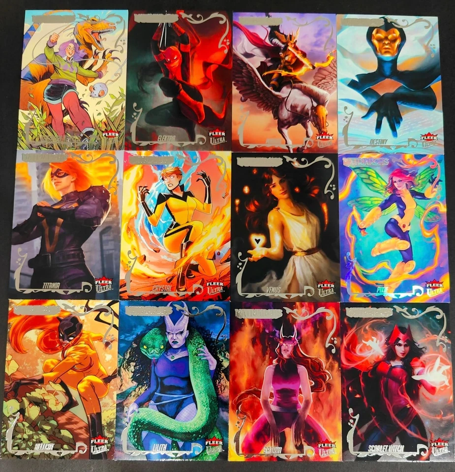 MARVEL 2024 FLEER ULTRA MATRIARCHS BASE AND BLUE PARALLEL (PICK YOUR CARD) - Image 3 of 4
