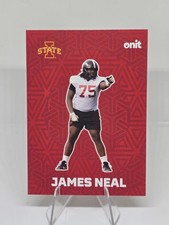 James Neal 2025 Onit Athlete Iowa State Football Fusion Series #F-10 Dark Texans
