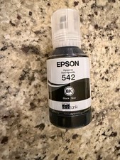 Epson 542 Black Ink Bottle New No Box Exp. 3/29