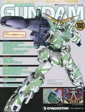 Gundam Perfect File Anime Book National Edition No.180 36 Pages Book