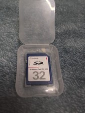 Canon 32MB SD CARD FOR EARLY DIGITAL CAMERA SDC-32M