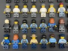 LEGO Police & Robber Minifigure Huge Lot of 50 City Officers Crooks Guards Jail — photo 9