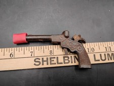 Vintage Rare Lion Cap Gun Cast Iron