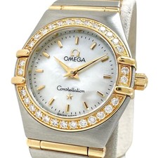 OMEGA 1267.70 Constellation Watches Stainless Steel/K18YG yellow gold/Diamo...