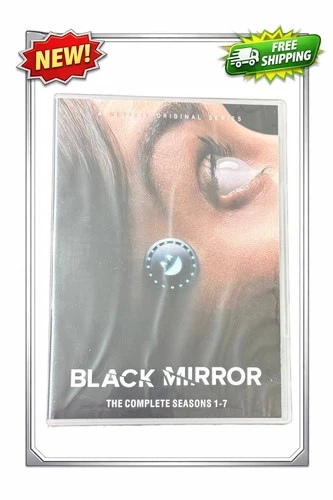 Black Mirror: Seasons 1-7 (DVD, 14-Disc) Sealed