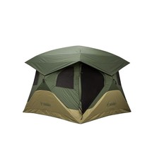 Portable Camping Tent Pop Up 4 Person 78 x94 Alpine Green Gazelle GT401GR