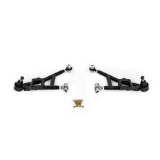 UMI 2300-B 93-02 F-Body Front Adj. Lower A-Arms Chromoly, Black