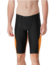 Speedo Boys Splice Jammer Orange Size 34 NWT 50