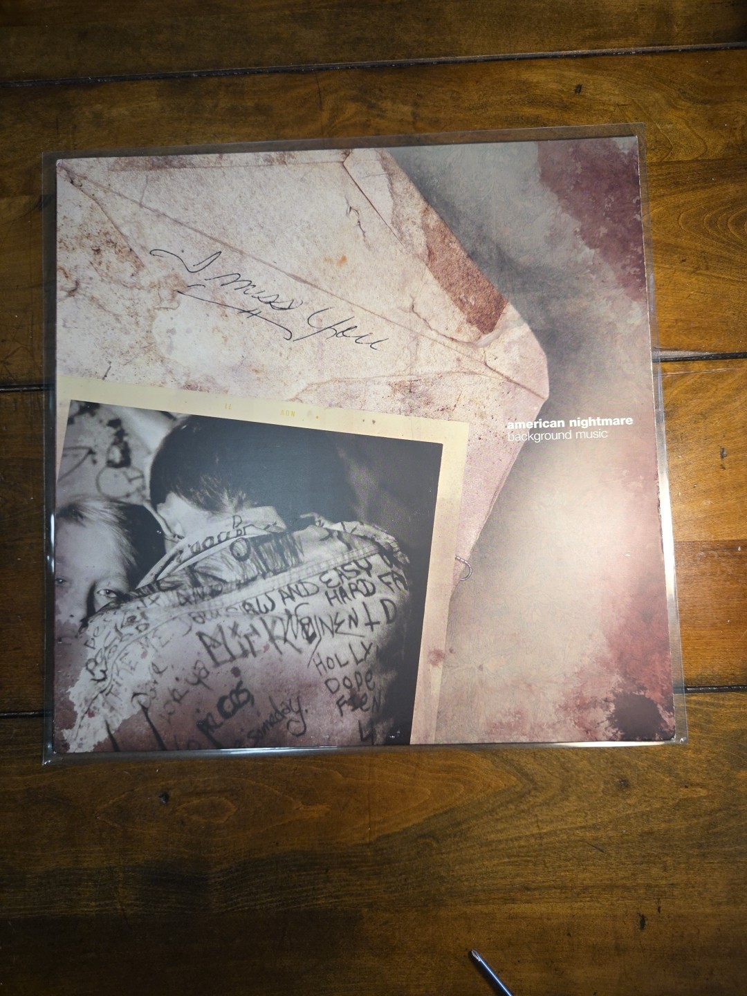 Original 2001 American Nightmare Background Music Clear Vinyl LP Equal Vision image 2