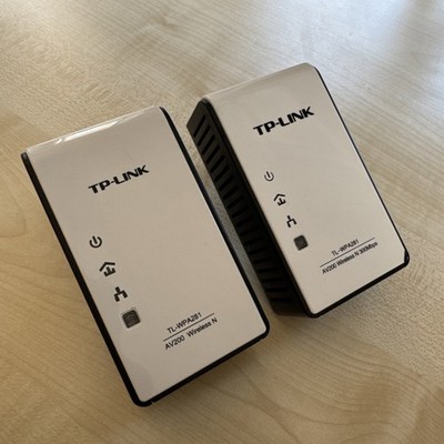 TP-LINK TL-WPA281 Powerline WLAN Extender, 200 Mbit/s, 1x LAN, WPS, weiß/schwarz