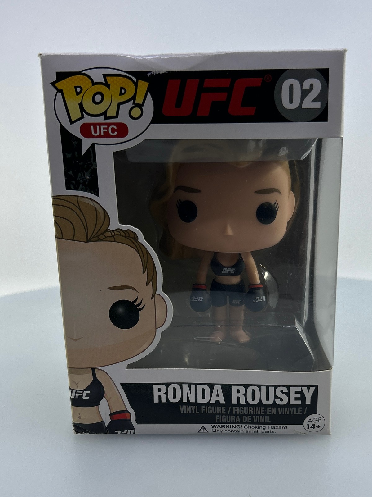 Funko Pop! Sports Ufc Ronda Rousey #2 Vinyl Figure Damaged Box See Pics