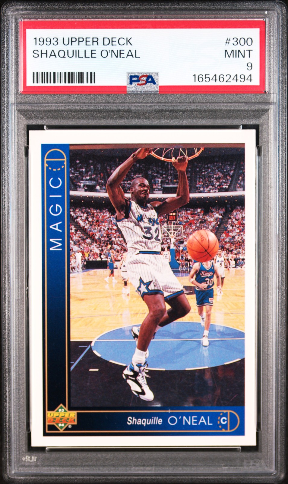 1993 UD #300 SHAQUILLE O'NEAL PSA 9